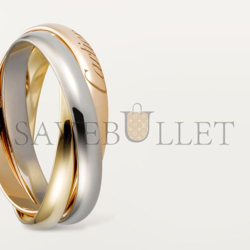 CARTIER TRINITY RING, SMALL MODEL B4086100