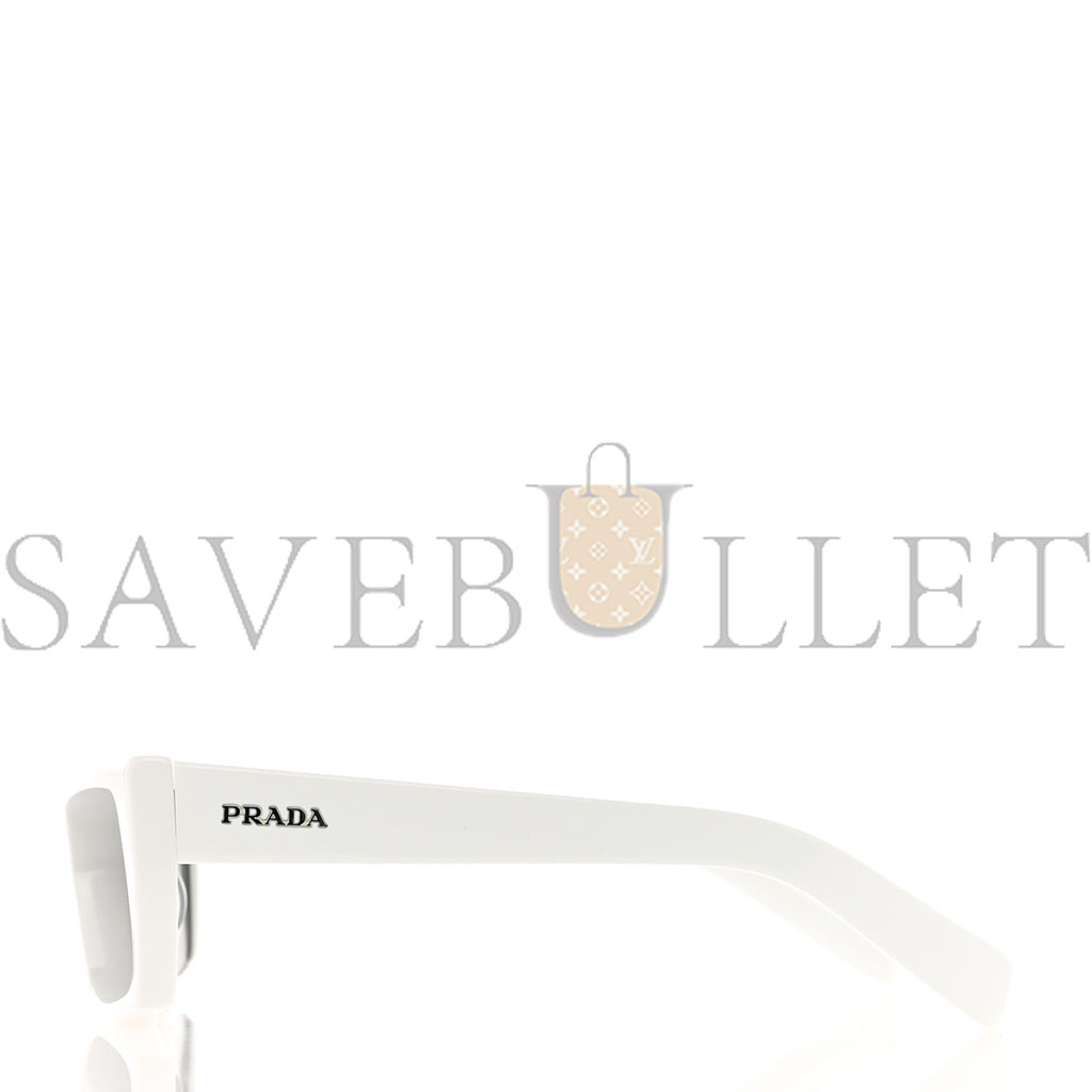 PRADA ACETATE SUNGLASSES SPR 24Y WHITE