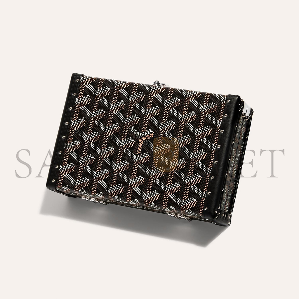 GOYARD MINAUDIÈRE TRUNK BAG MINA08PMLTY01CL01P (17*11.5*5.5cm)