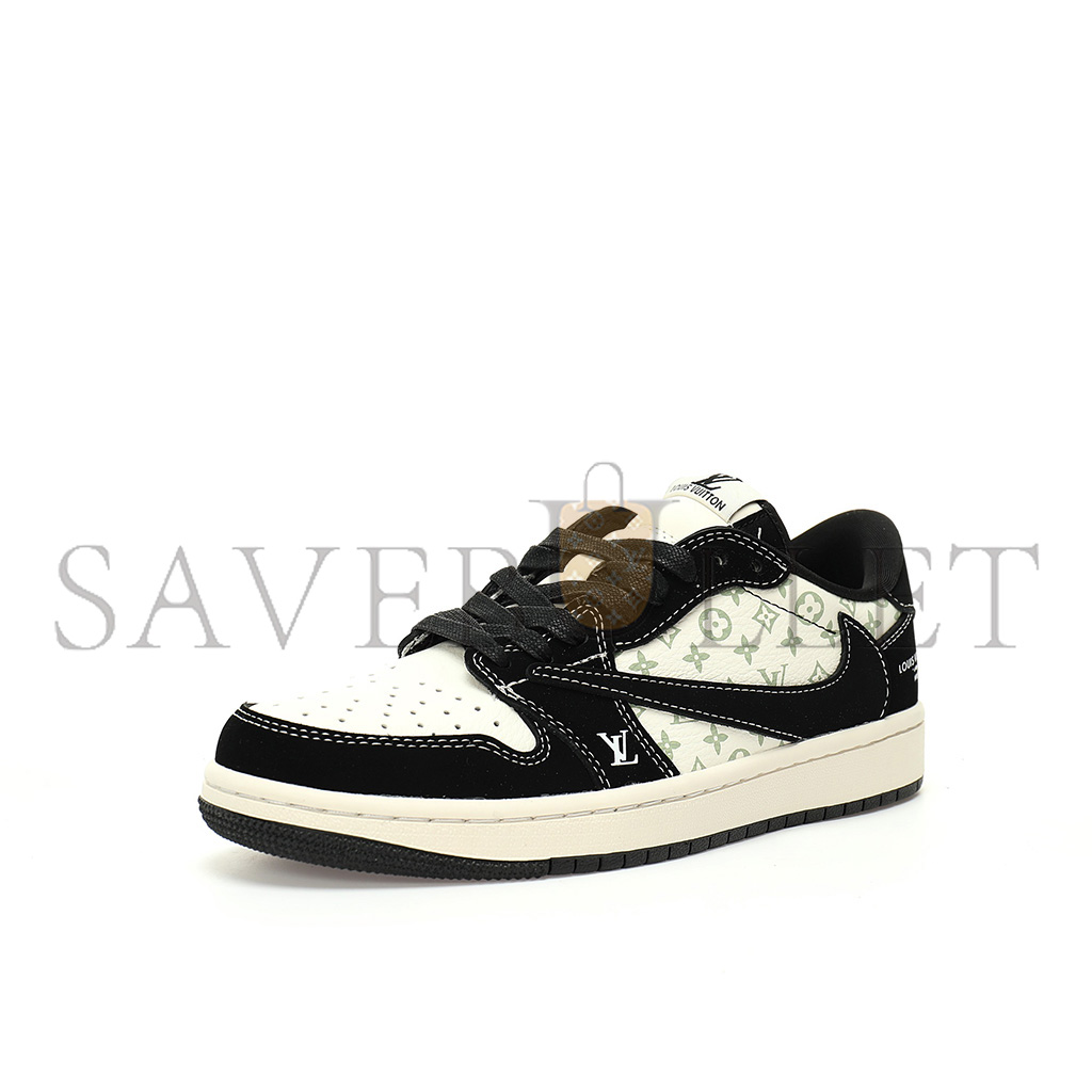 AIR JORDAN 1 LOW OG SPBLACKBEIGE LV MONOGRAM LX1988-200