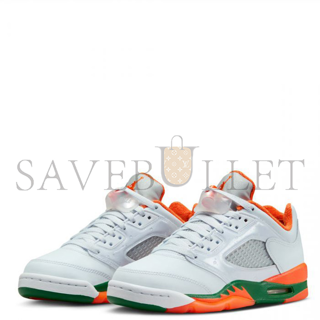 AIR JORDAN RETRO 5 LOW MIAMI HURRICANES FQ1293-018