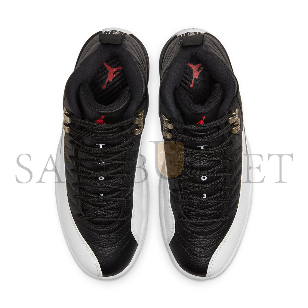 AIR JORDAN 12 BLACK AND PLAYOFFS CT8013-006