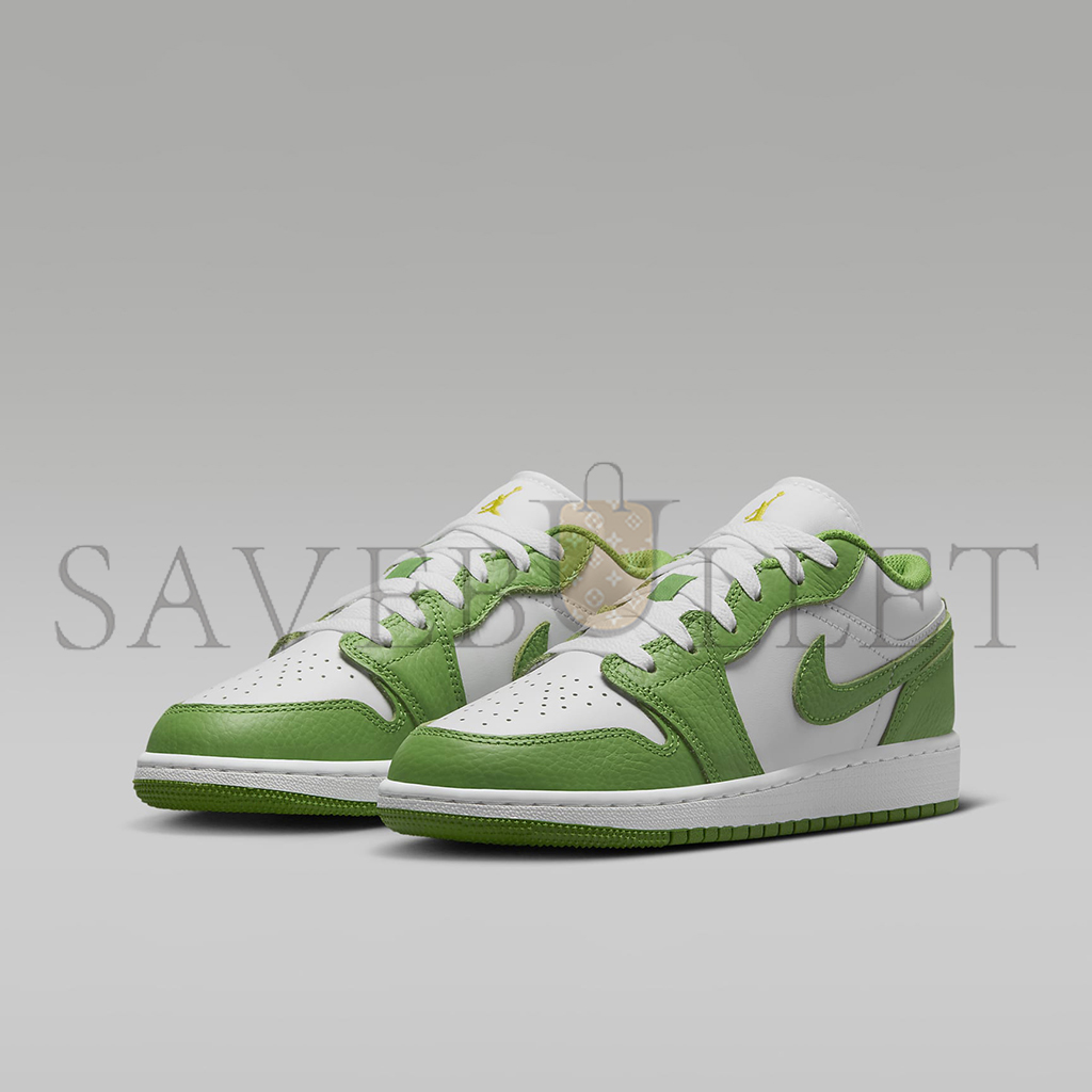 AIR JORDAN 1 LOW GS CHLOROPHYLL HF4779-100