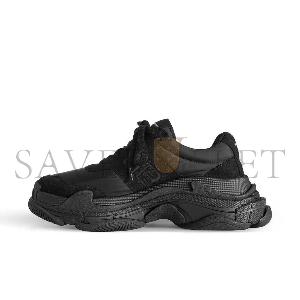 BALENCIAGA TRIPLE S NYLON SNEAKER BLACK 750152W3CU11000