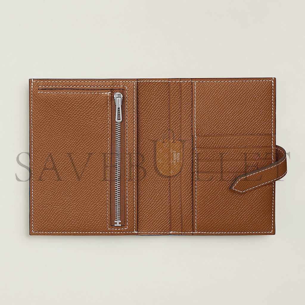 HERMER BEARN COMPACT WALLET H039790CK37 (12*9.5*0.4cm)