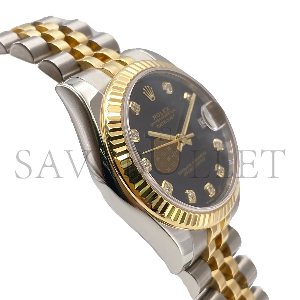 ROLEX DATEJUST 36 DIAMOND-SET WATCH 116233