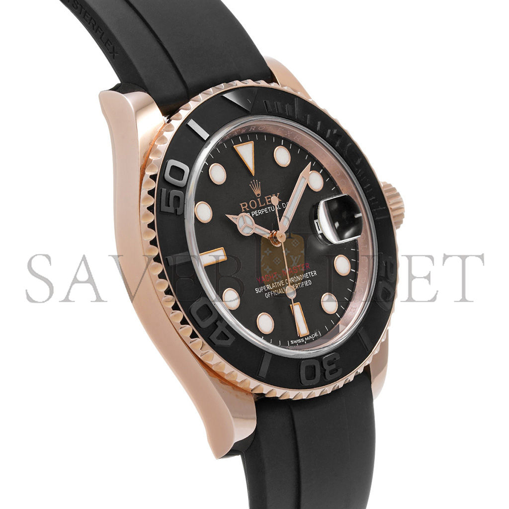 ROLEX YACHT-MASTER BLACK 40MM WATCH 116655