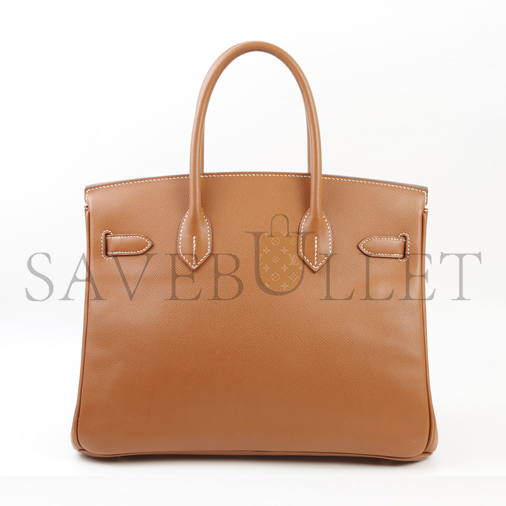 HERMES MASTER BIRKIN TOGO 35 BROWN BAG 1963189330 (35*25*18cm)