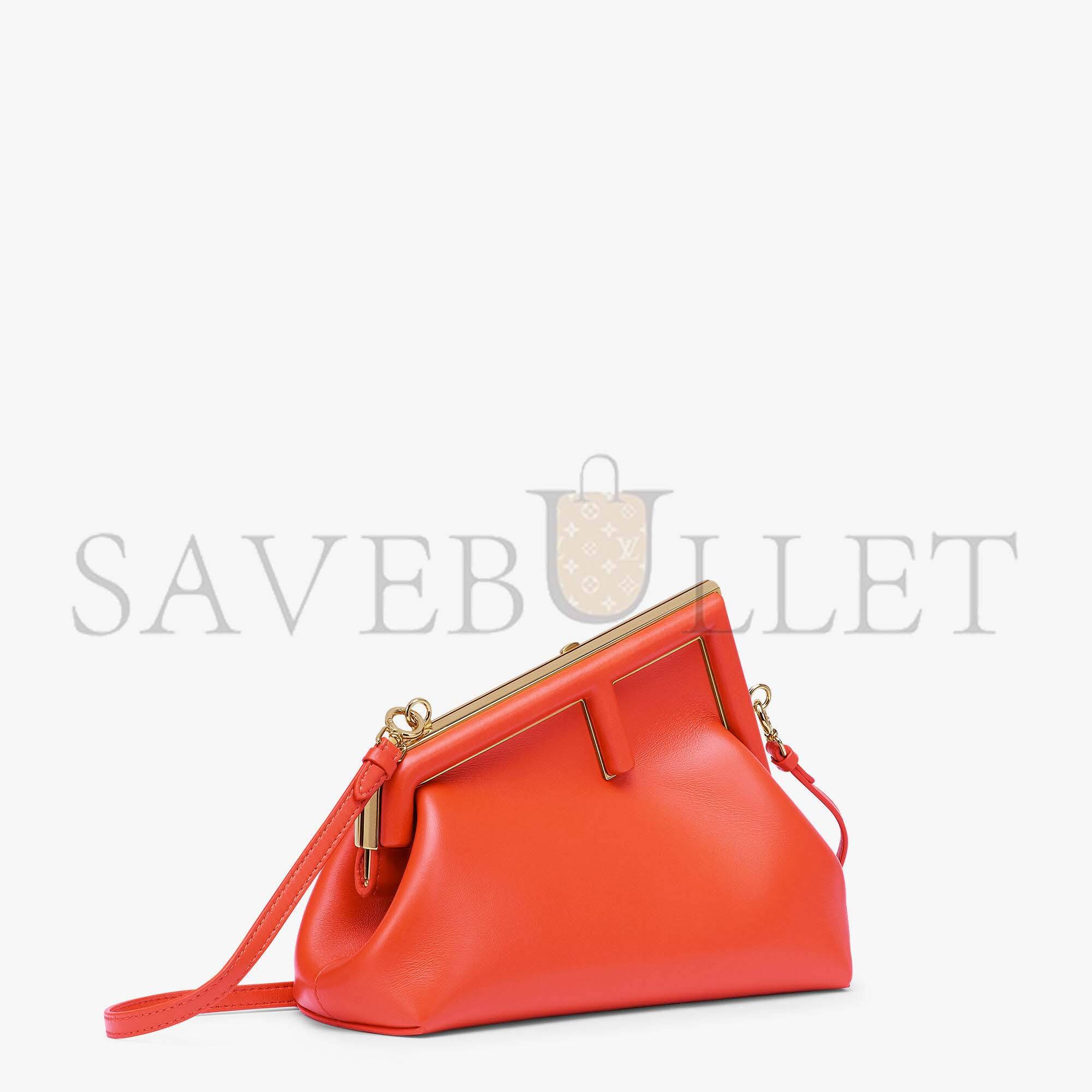 FENDI FIRST SMALL - RED LEATHER BAG 8BP129ABVEF0C3Q (26*18*9.5cm)