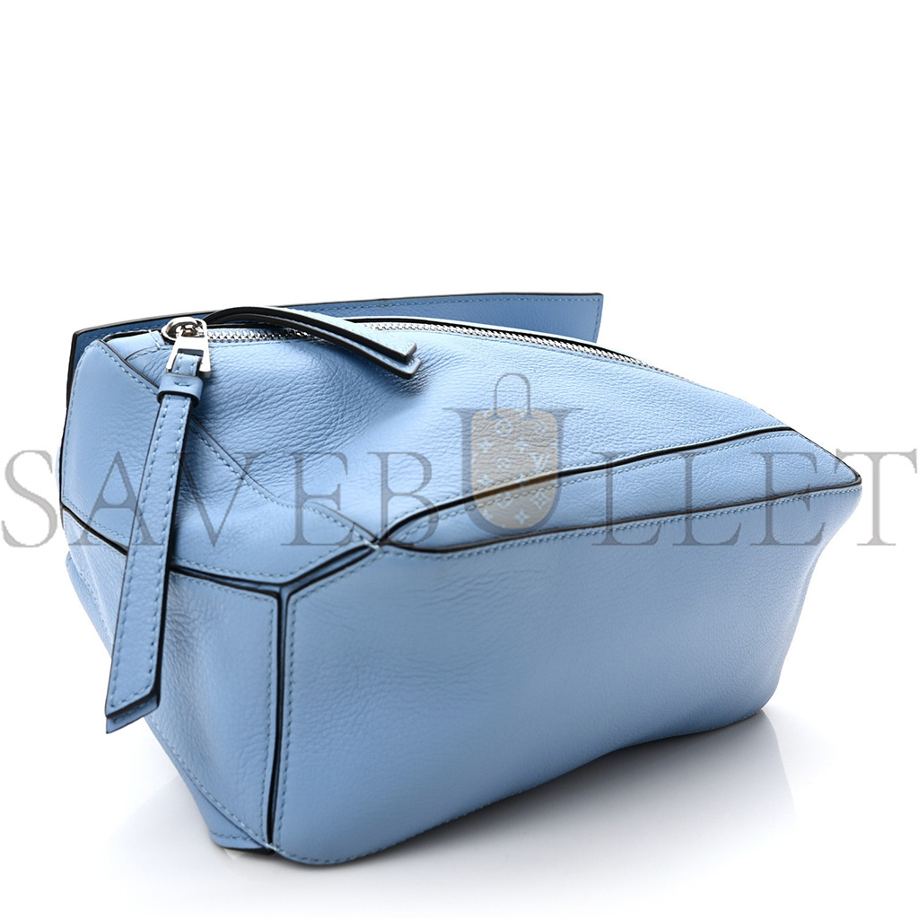 LOEWE CALFSKIN SMALL PUZZLE BUMBAG OLYMPIC BLUE (23*15*10cm)