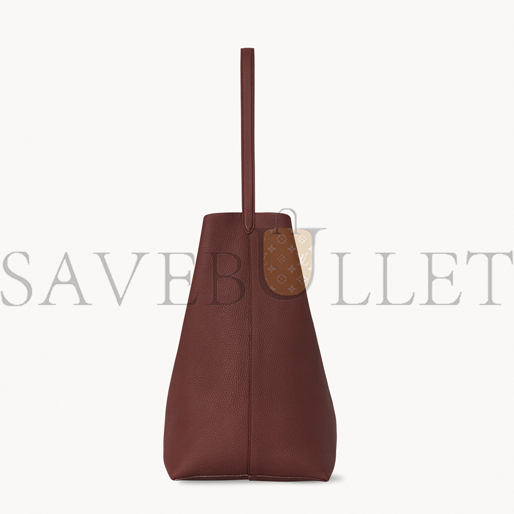 THE ROW MEDIUM NS PARK TOTE BAG IN LEATHER BURNT WOOD W1313L129BWOD (33*28*15cm)