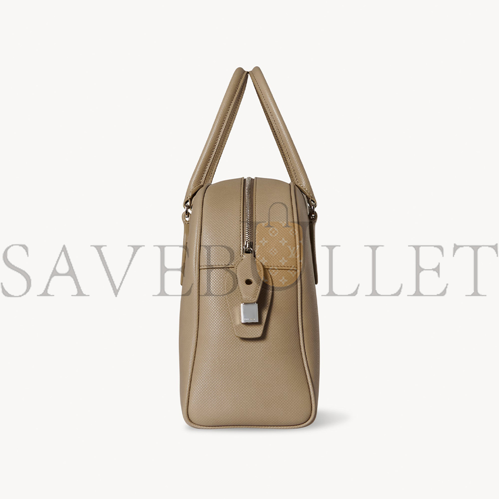 THE ROW INDIA 12.00 BAG IN LEATHER LIGHT TAUPE W1595L72SLTPL (30*22*14.5cm)