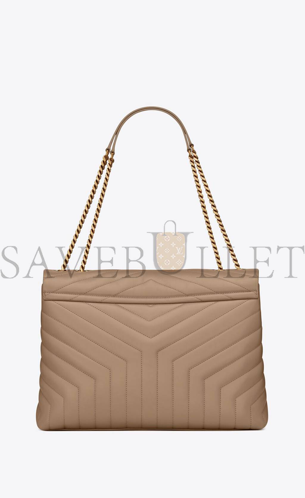 YSL LOULOU LARGE CHAIN BAG IN QUILTED LEATHER 574947DV7272826 (38*27*14cm)