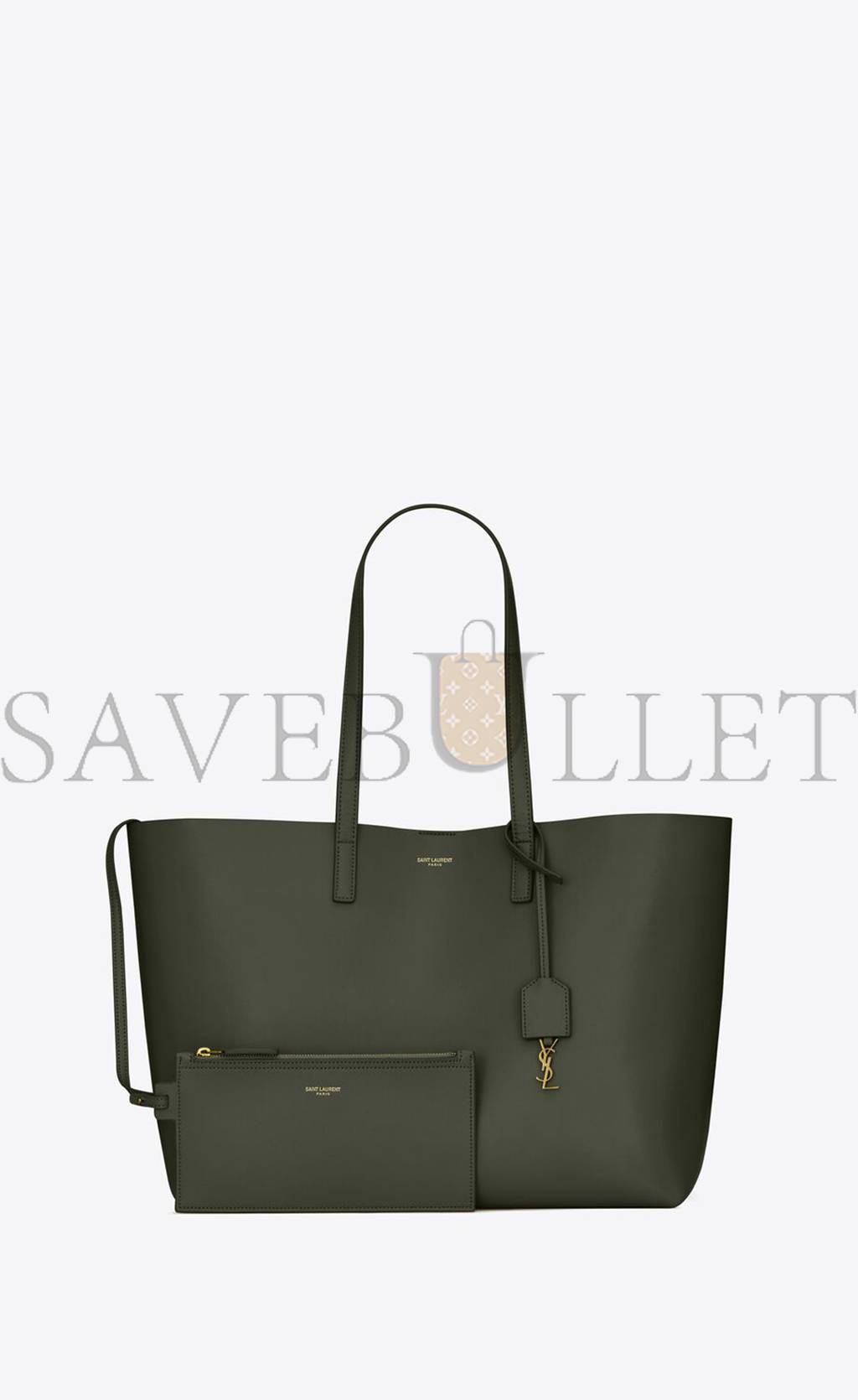 YSL SHOPPING SAINT LAURENT EW IN SUPPLE LEATHER 600281CSV0J3045 (37*28*13cm)