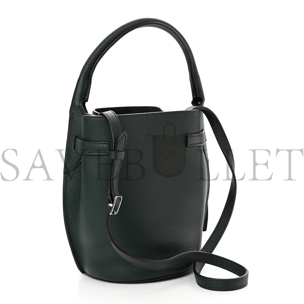 CELINE SUPPLE GRAINED CALFSKIN NANO BIG BAG BUCKET AMAZONE (21*15*15cm)